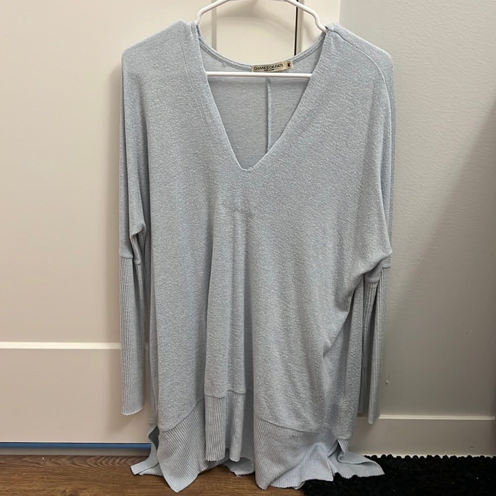 Women’s Light Blue Top/Light Sweater